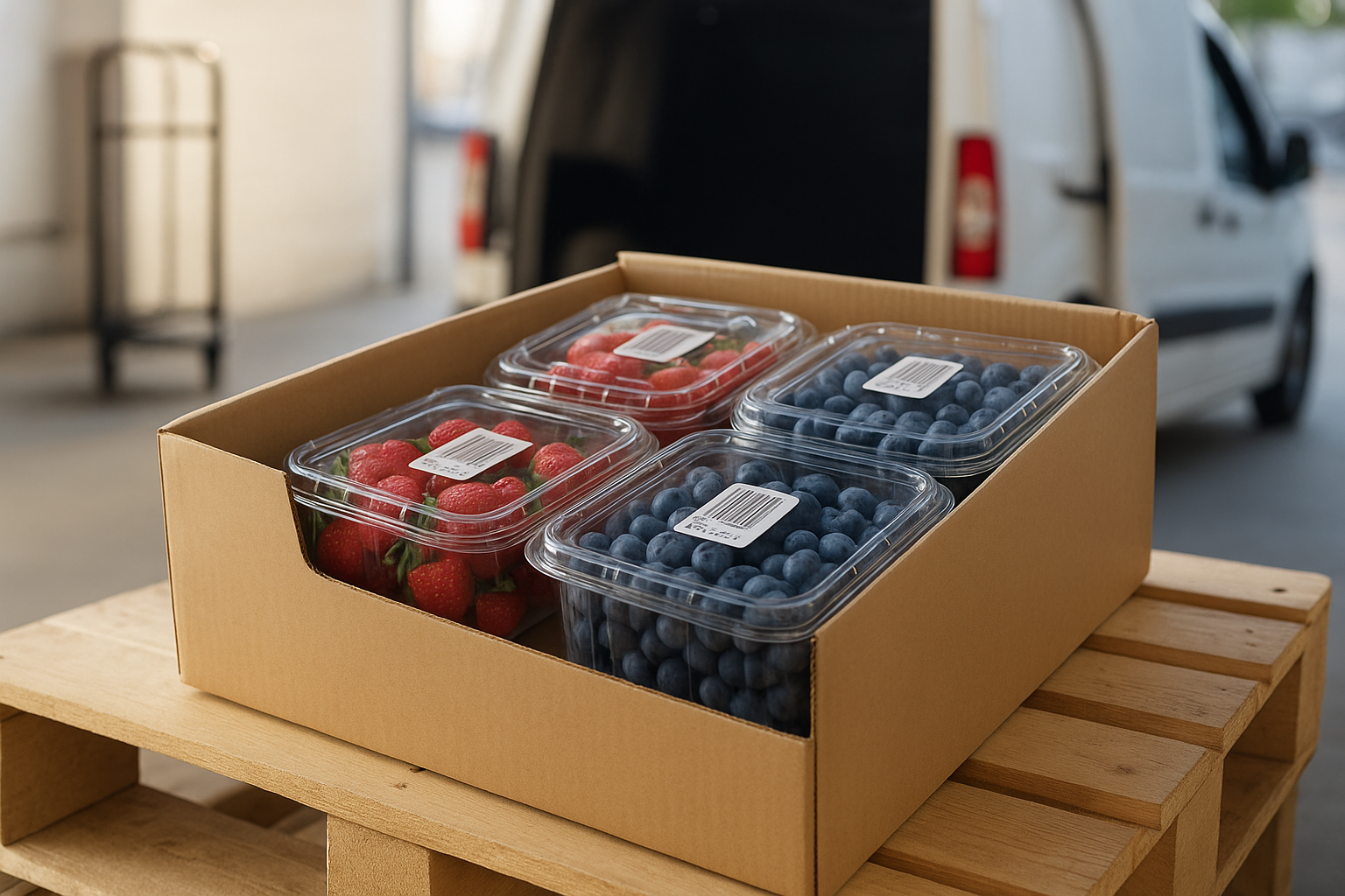 Posudice za dostavu – pakiranje voća i povrća